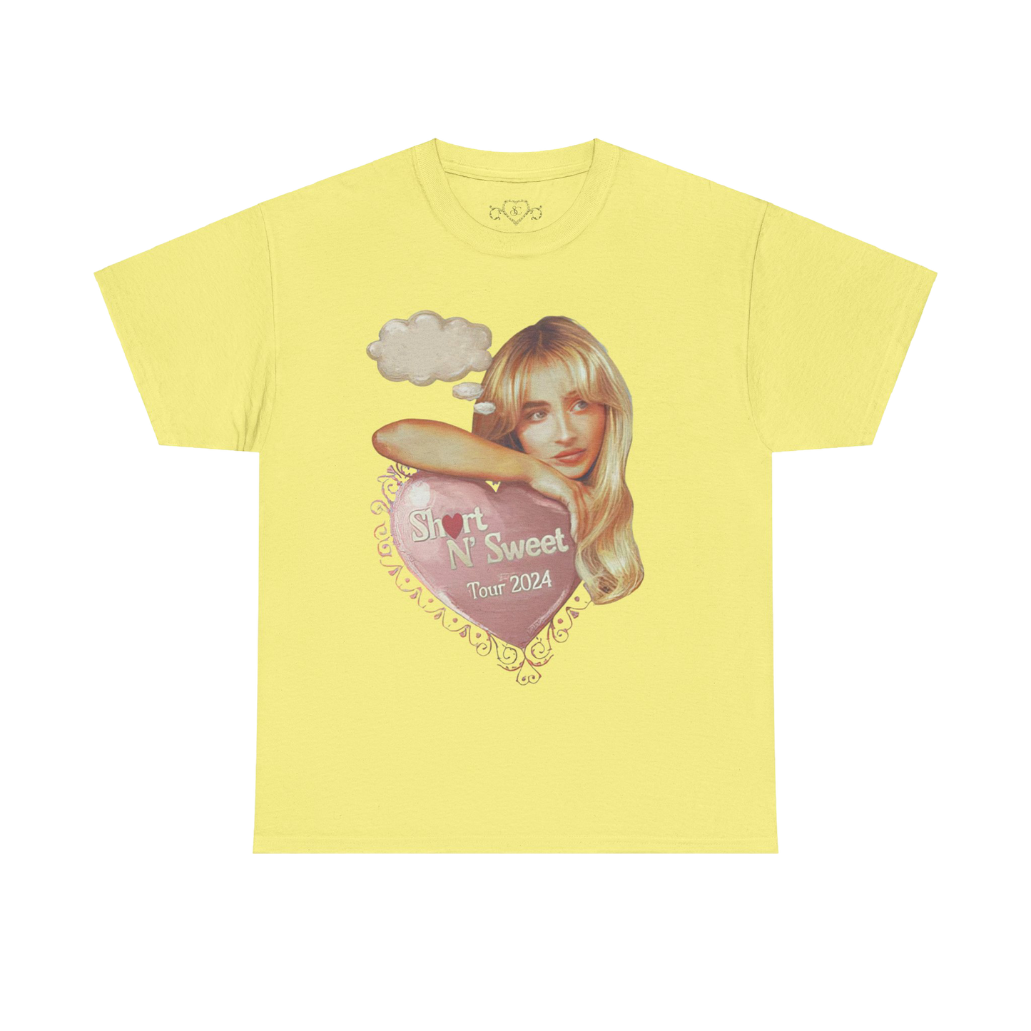 Sabrina Carpenter Merch - Sabrina Carpenter Yellow Tour Tee